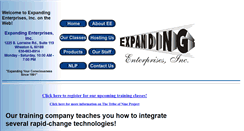Desktop Screenshot of expandingenterprises.com